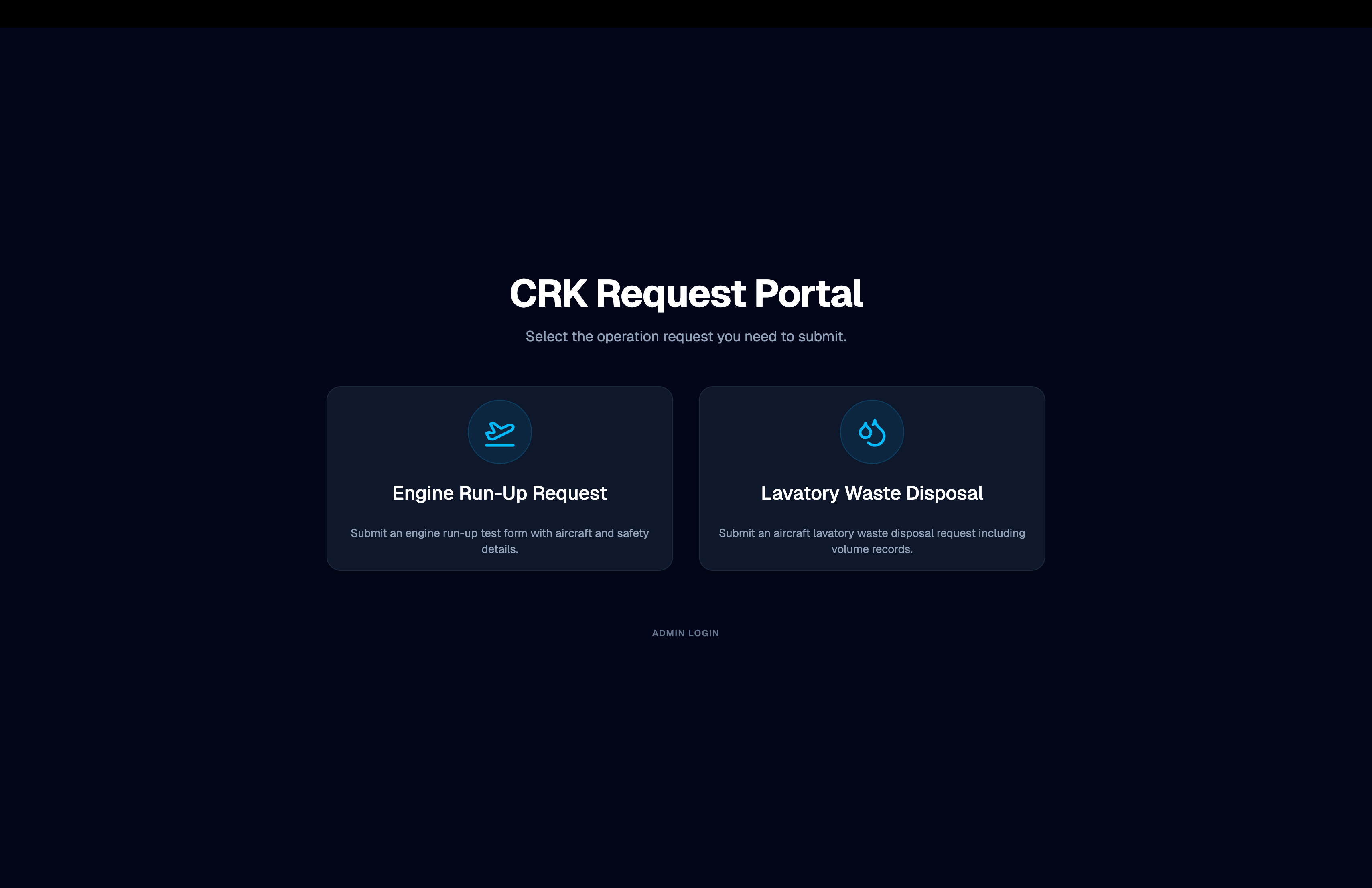 CRK Request Form System